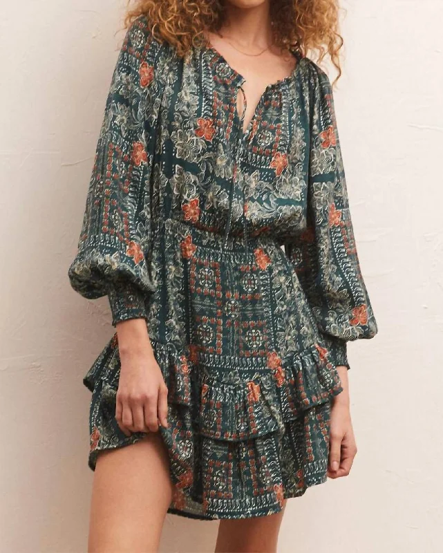 Anniversary Sale Jo Printed Mini Dress In Multi