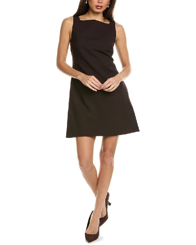 Father'S Day Deals Theory Tai Wool-Blend Mini Dress