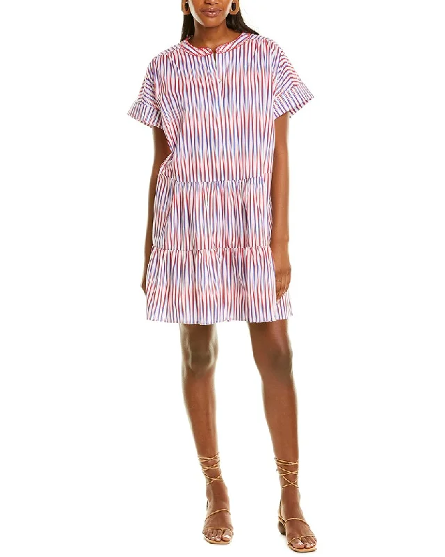 Beat The Heat In Tropical Styles Saloni Ashley Mini Dress