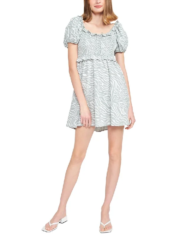 Seasonal Fashion Jacquie the Label Luisa Smocked Mini Dress