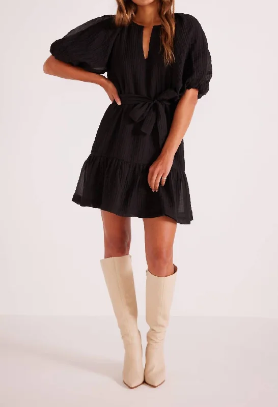 Fashion-Forward Outfits Raven Mini Dress In Black