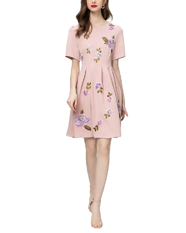 Timeless Elegant BURRYCO Mini Dress