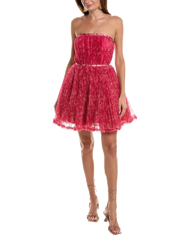 Elegant Ensemble Hutch Lenzy Pleated Tulle Mini Dress