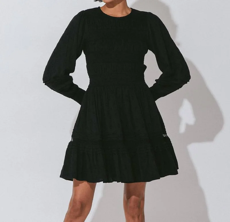 Trend Alert Daniella Mini Dress In Black