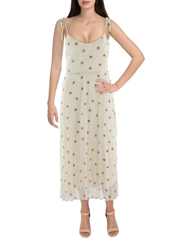 Fashion Sale Womens Polka Dot Long Maxi Dress