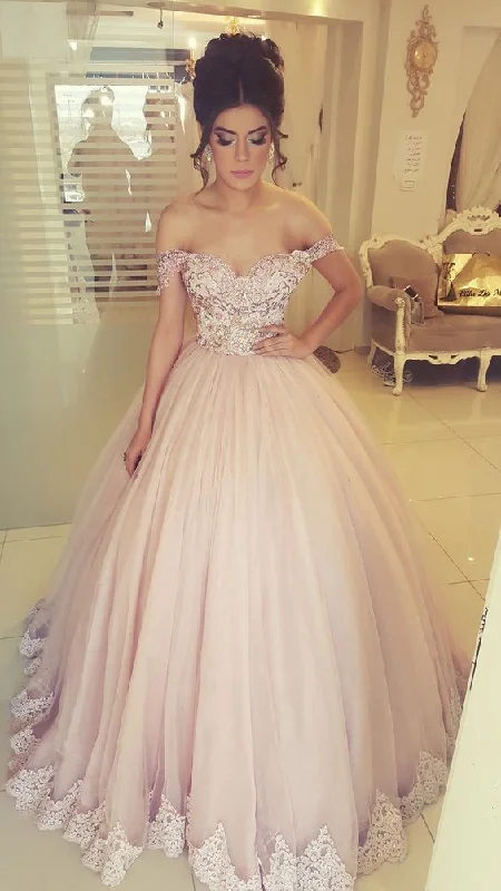 Big Savings pink ball gown prom dress , cheap prom gown  cg3116