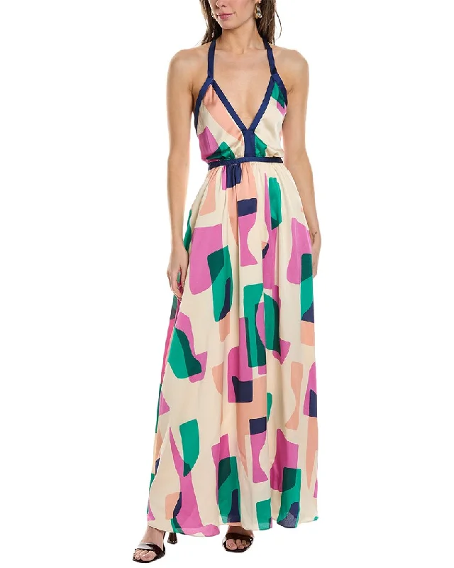 Feminine Soft - Hued Styles ba&sh Cutout Maxi Dress