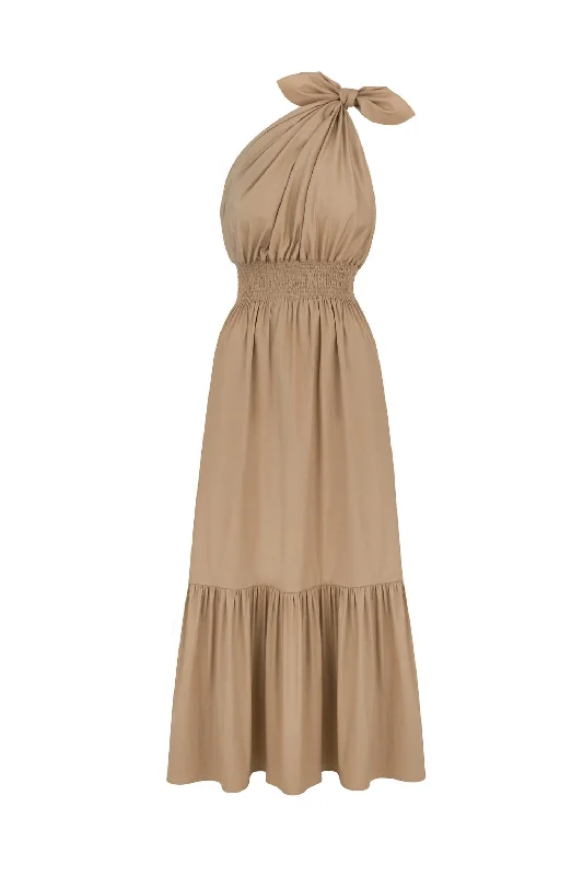 Discounts On Casual Weekend Styles Demi Maxi Dress In Beige