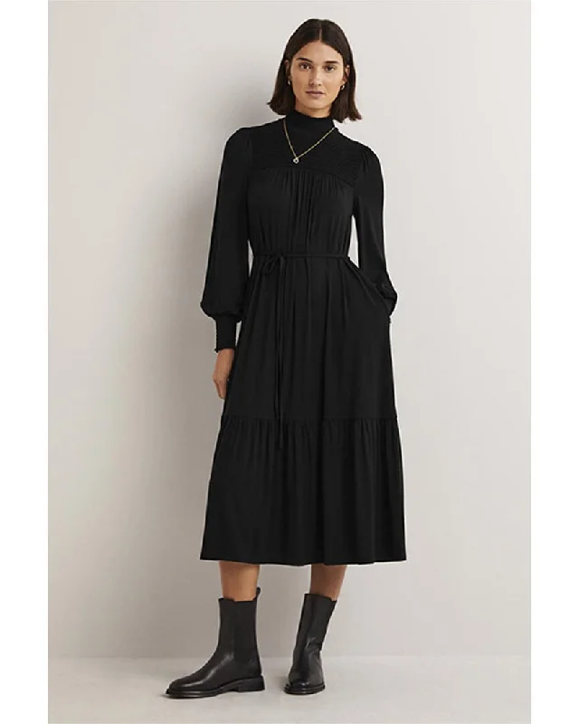 Holiday Sale Boden High-Neck Jersey Maxi Dress