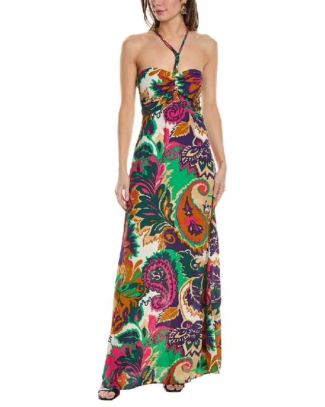 Clearance Event ba&sh Printed Maxi Dress