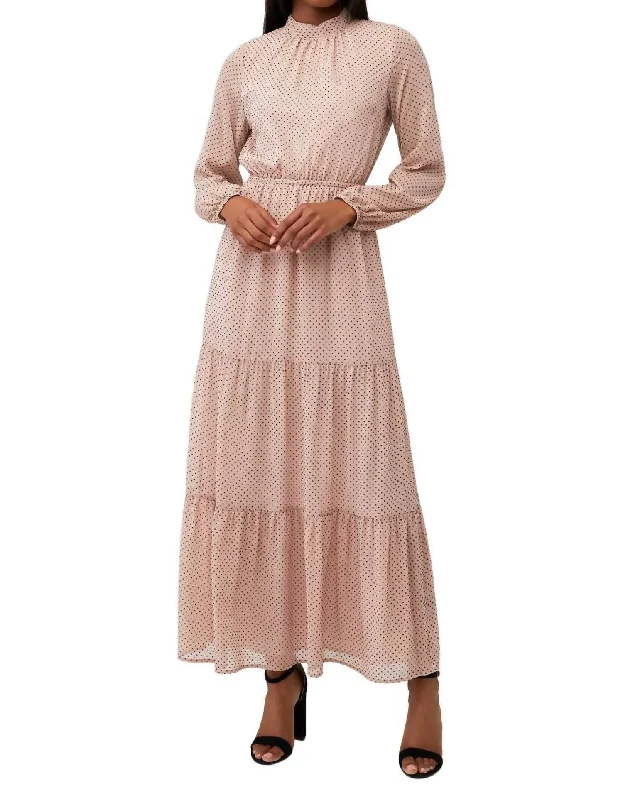 Summer Essentials Be Someone Maxi Dress In Blush/black