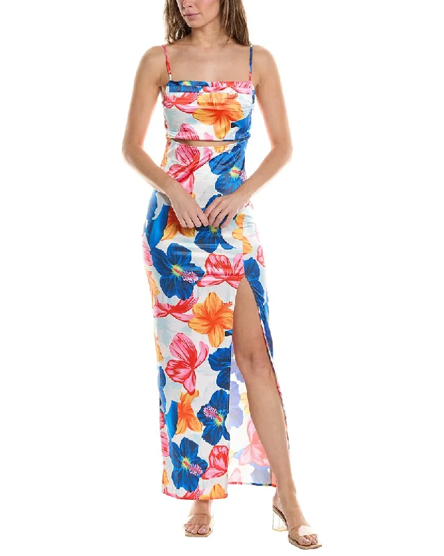 Unbeatable Prices MARION Cutout Waist Midi Dress