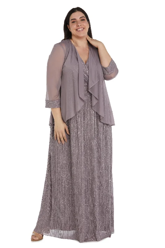 Summer Essentials R&M Richards 2475W Long Plus Size Formal Dress Sale