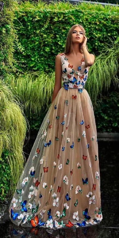 Summer Fashion Deep V Neck Prom Dress,Sexy Prom Dress,Cheap Evening Dress,Custom Made,Party Gown  cg610