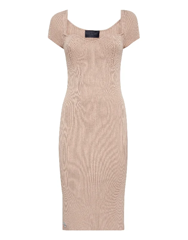 Special Offer Knit Midi Dress