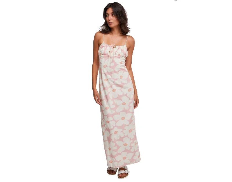 Style Upgrade Rhythm Mimi Floral Gathered Maxi Dress