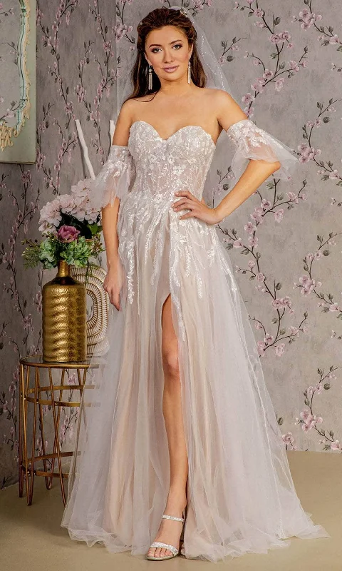 Evening Looks GLS by Gloria Bridal GL3427 - Strapless Sweetheart Wedding Dress