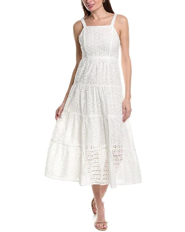 End Of Season Sale Maison Maar Eyelet Maxi Dress