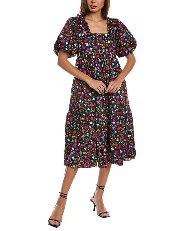 Limited Time Deal CROSBY by Mollie Burch Marigold Midi Dress