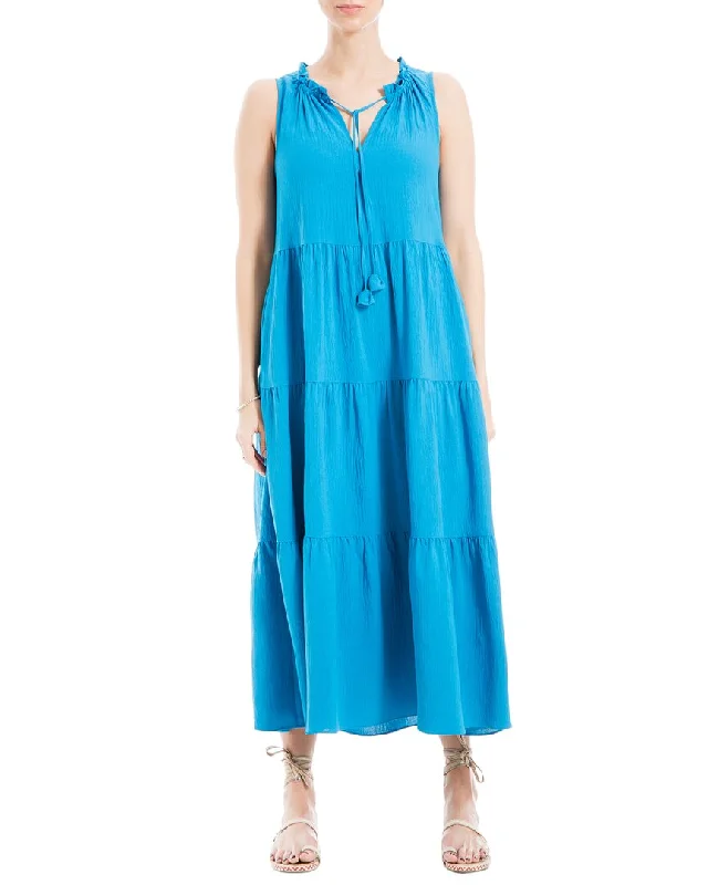 Father'S Day Deals Max Studio Sleeveless Tiered Maxi Dress