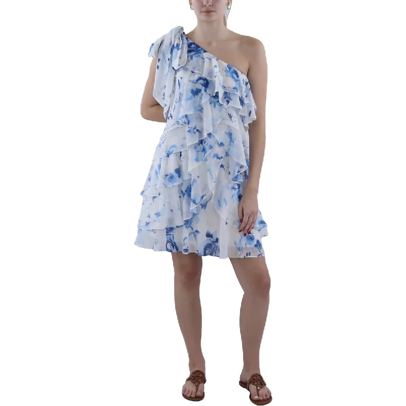 Hot Styles Womens Mini Floral Print Cocktail And Party Dress