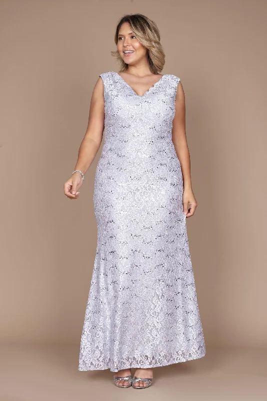 Discounts On Casual Weekend Styles Alex Evenings AE81122344 Long Mother of the Bride Dress