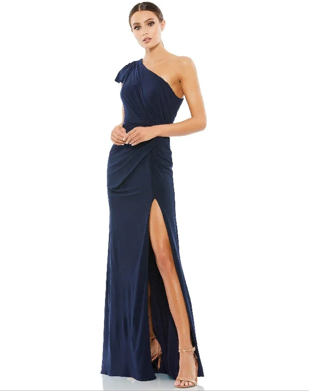 Fashion-Forward Mac Duggal 67858 Long Formal One Shoulder Prom Gown Sale