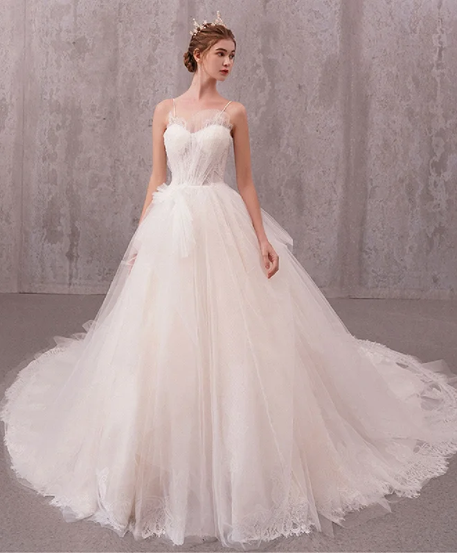 Fashion Sale Elegant Sweetheart Tulle Lace Long Wedding Gown Bridal Dress