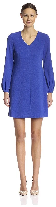 Seasonal Sale Taylor - V Neck Long Sleeve Shift Dress 5803M