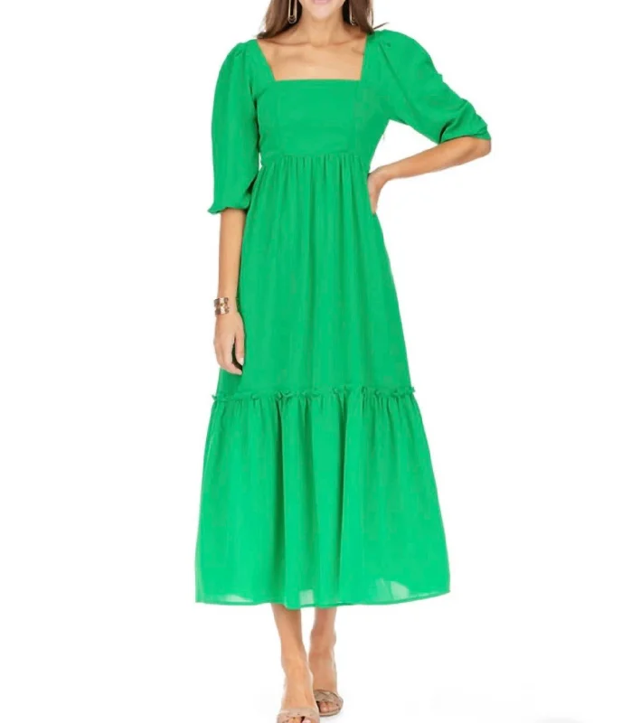 Clearance Event Kelly Green Maxi Dress