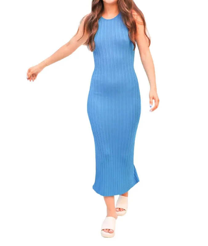 Buy More, Save More Ready For It Midi Dress In Blue