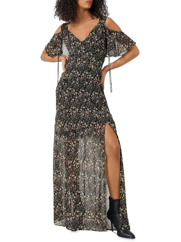 Save Big Hallie Womens Floral Long Maxi Dress