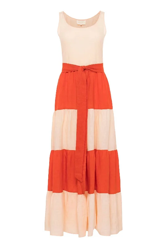 Elevate Your Wardrobe Milo Maxi Dress In Grenadine