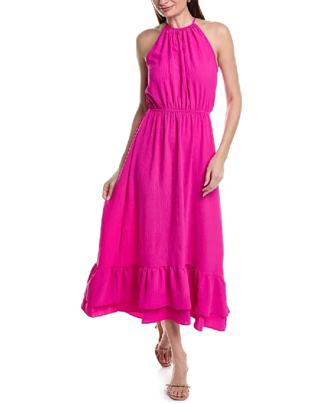 Big Savings Maison Maar Halter Maxi Dress