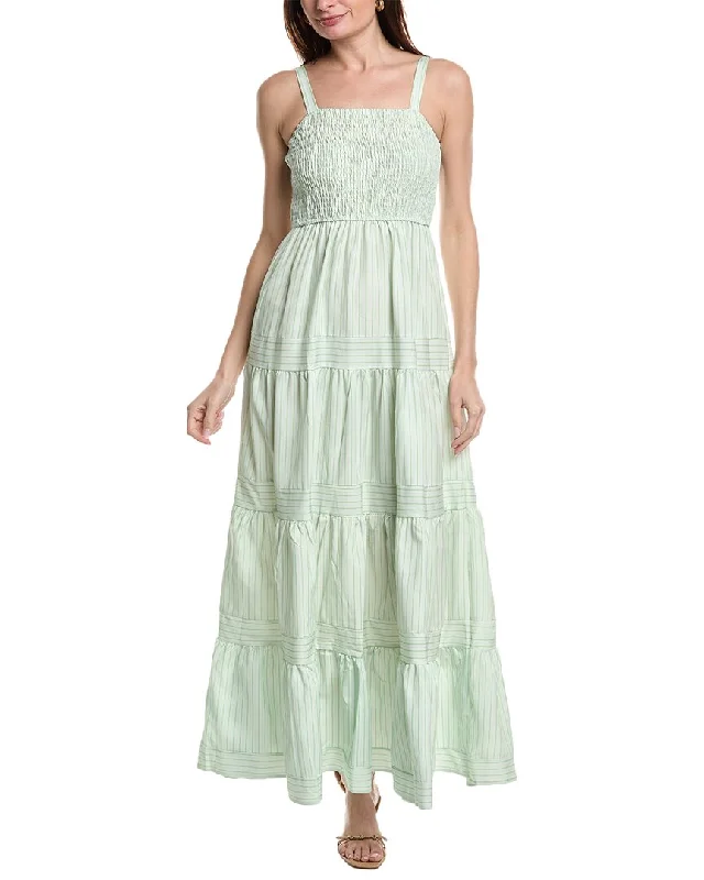 Day-To-Night Styles Maison Maar Smocked Maxi Dress