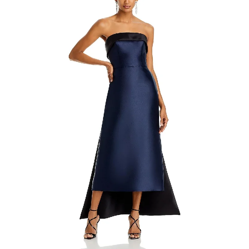 Seasonal Fashion Amsale Womens Bodycon Cape Evening Dress