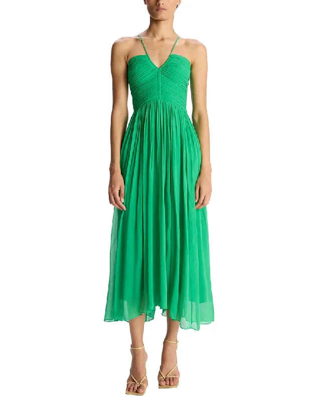 Big Savings A.L.C. Rumi Silk Maxi Dress