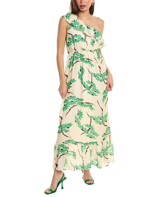 Limited Time Deal Flora Bea NYC Banks Maxi Dress