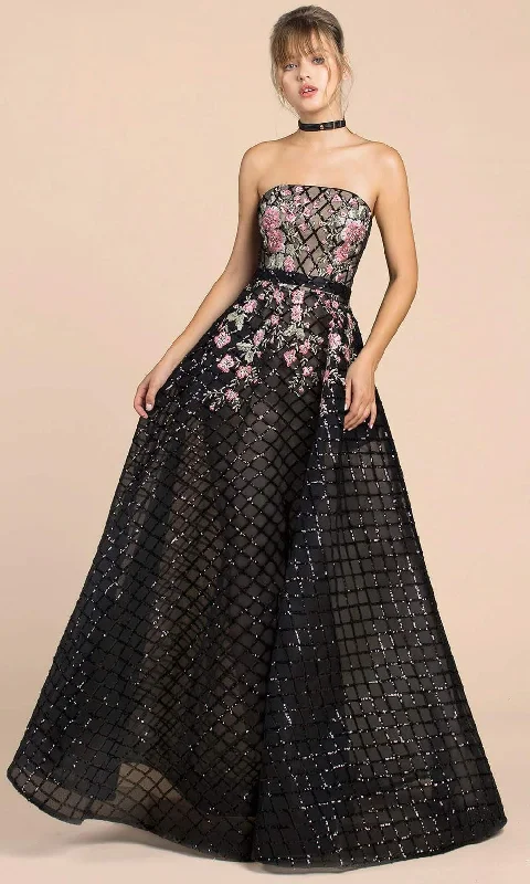 Father'S Day Deals Andrea and Leo - A0393 Strapless Embellished Prom Gown