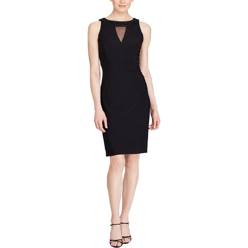 Elevate Your Wardrobe American Living Womens Emebllished Bodycon Dress