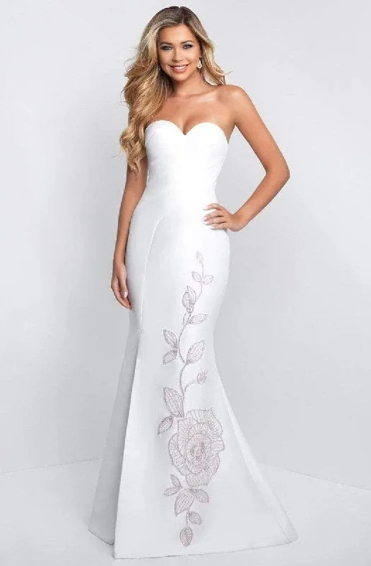 Latest Trends Blush by Alexia Designs - Strapless Sweetheart Mermaid Gown C1016SC