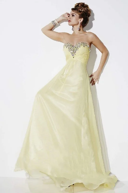 Exclusive Discount Studio 17 - 12492SC Shimmer Fabric Strapless Gown