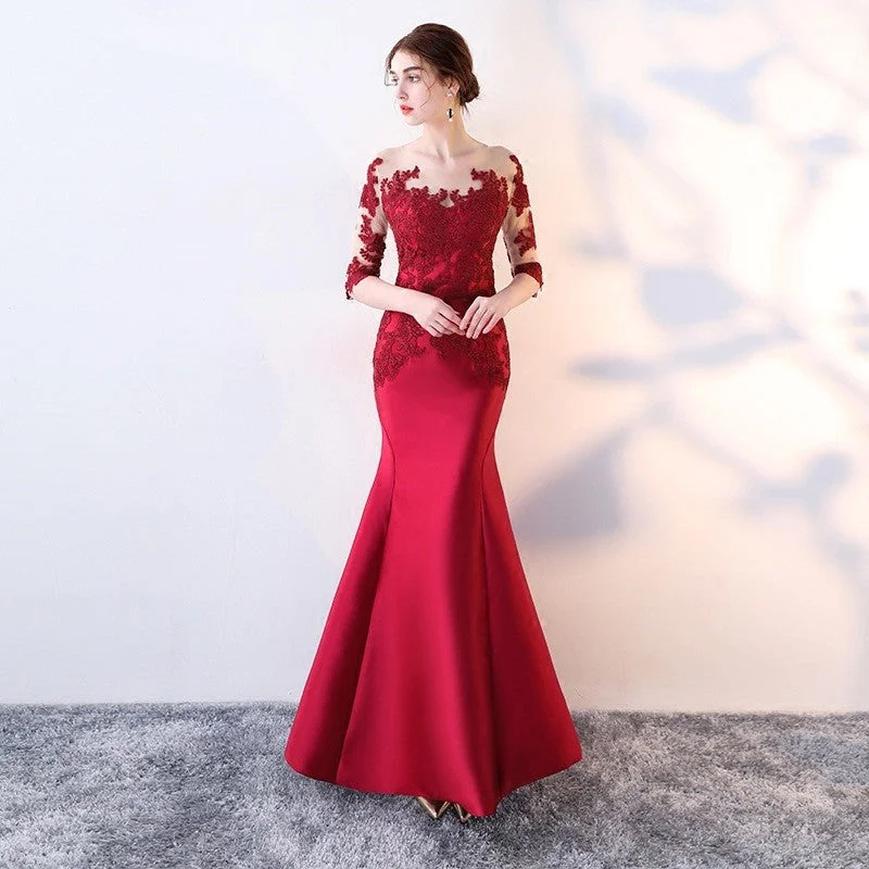 Trendy Styles Evening Dress 2025 New Arrival Banquet Mermaid Dress for Bridal Toasting