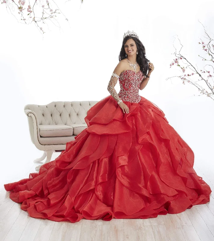 Spring Fling Sale Quinceanera Collection - 26867SC Strapless Ruffled Ballgown