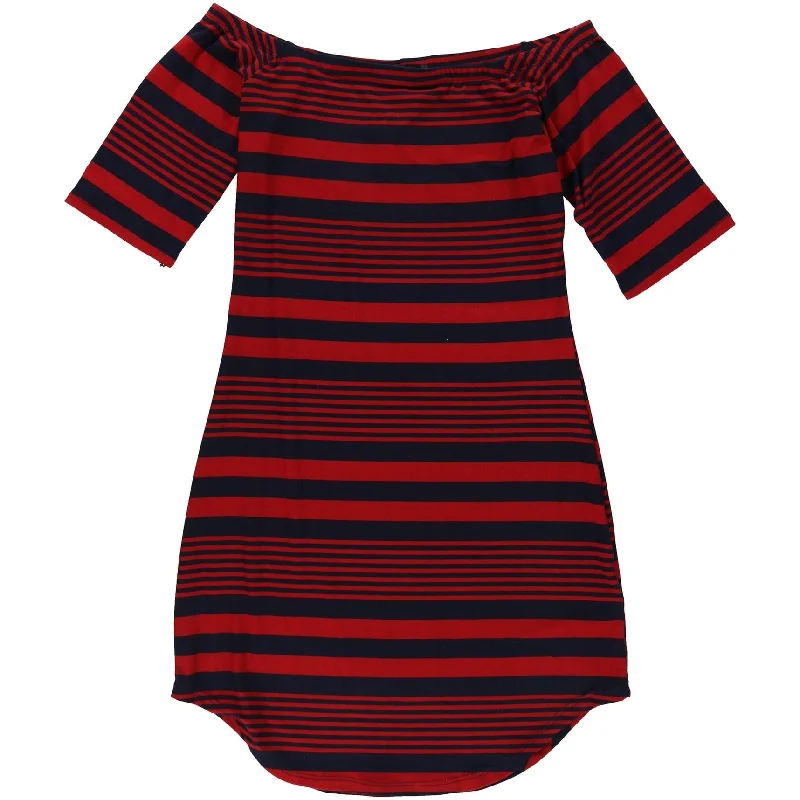 Seasonal Trends Derek Heart Womens Striped Bodycon Dress