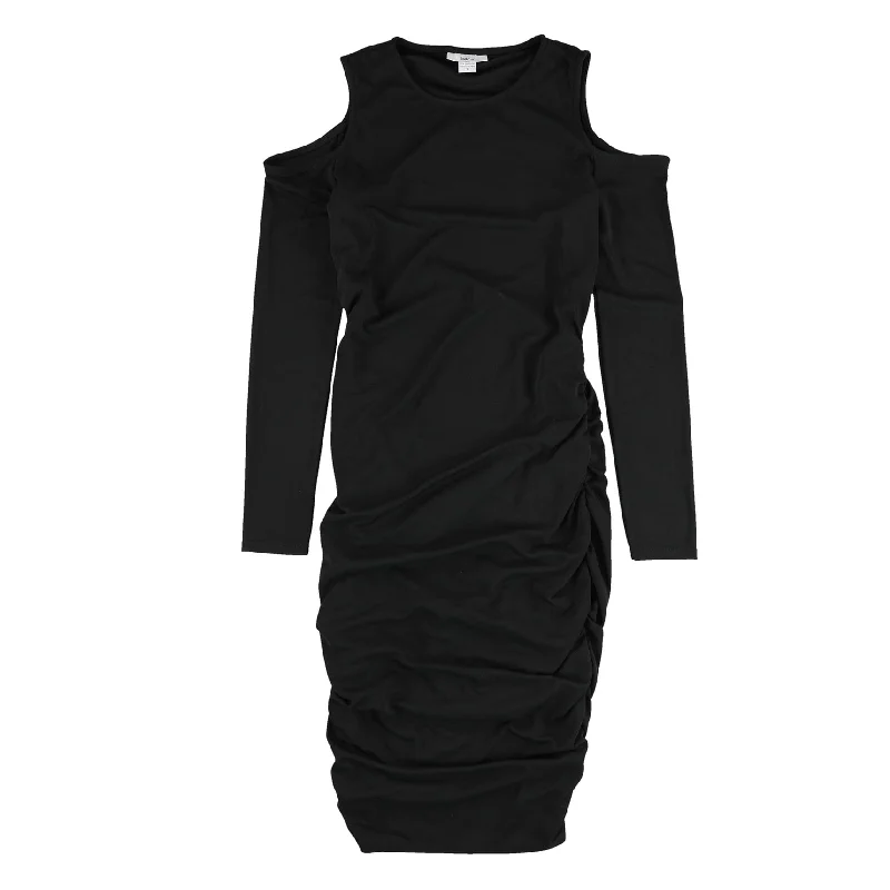 Winter Warm - Up Sale Bar Iii Womens Cold Shoulder Bodycon Dress