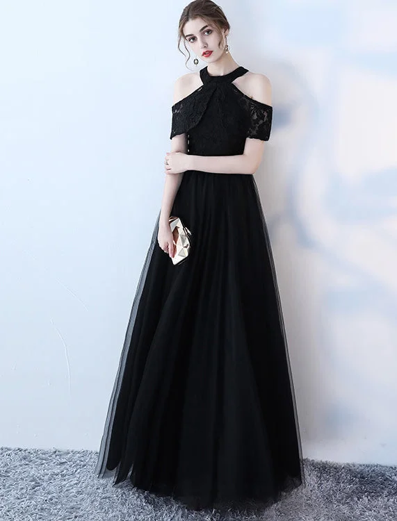 Save Big Moira Cap Sleeve Lace Contrast Tulle Dress