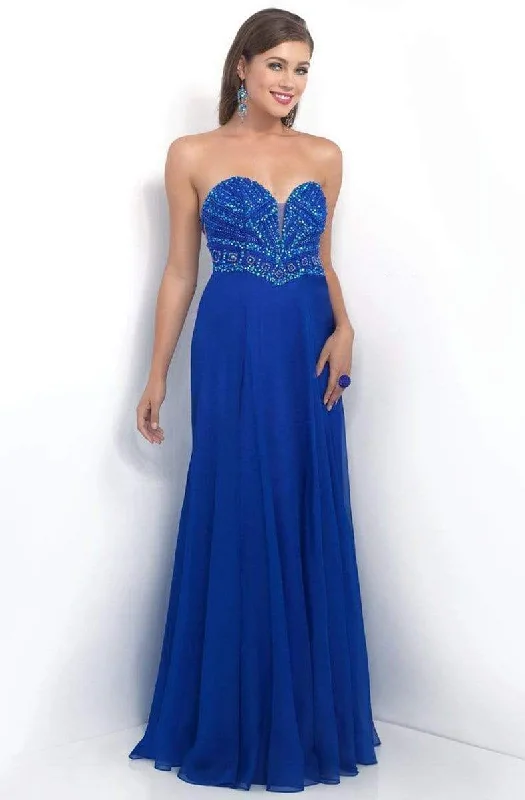 Seasonal Sale Intrigue - 160SC Strapless Sweetheart A-line Evening Gown