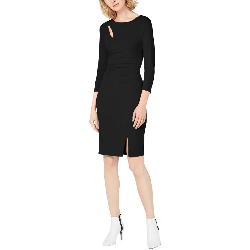 Limited Quantities I-N-C Womens 3/4 Sleeve Bodycon Dress