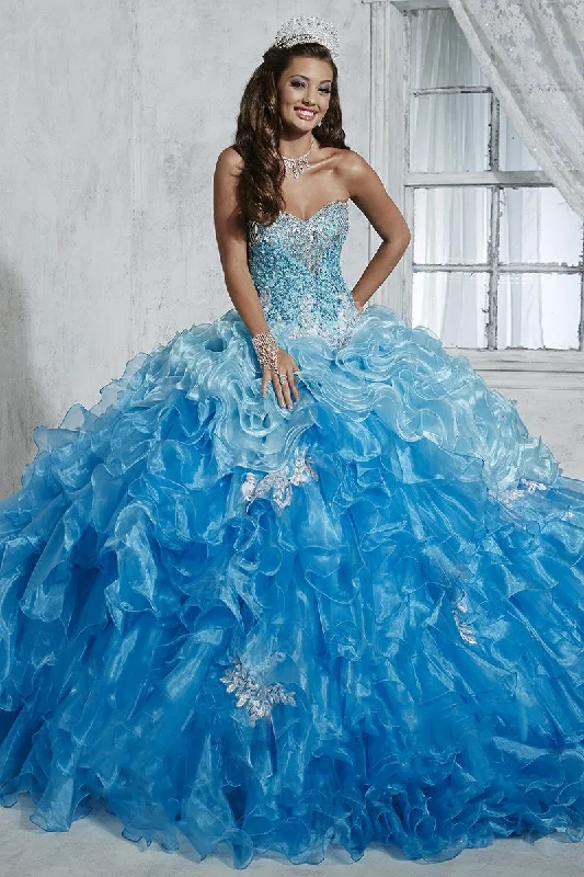 Hot Styles Quinceanera Collection - 26785SC Strapless Ombre Ballgown